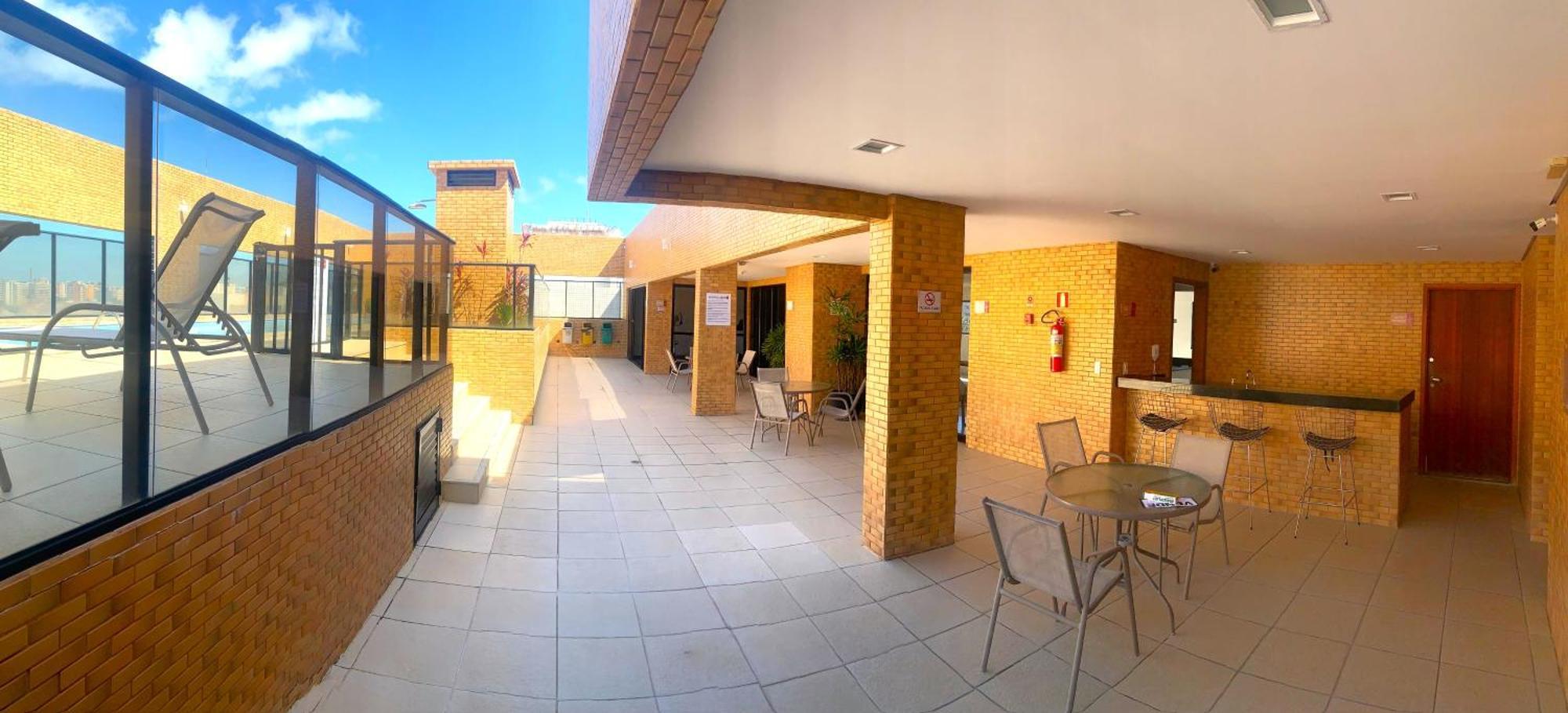 Apartamento 50M Praia- Piscina - Vista Mar - Academia - Maceió Zewnętrze zdjęcie