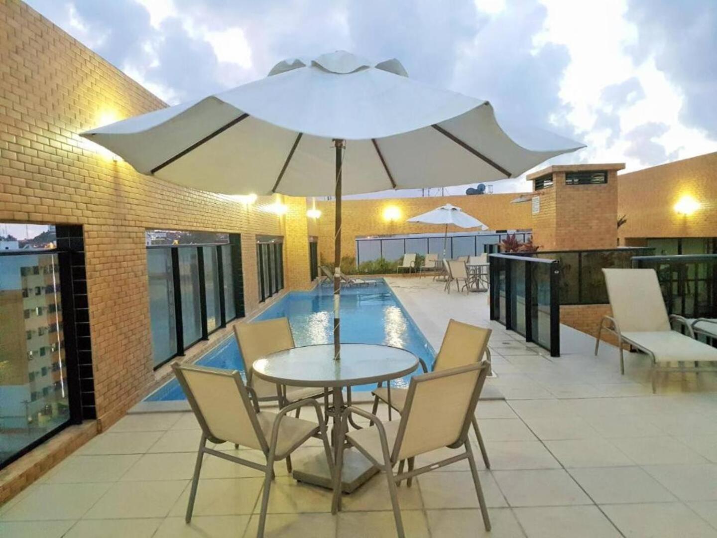 Apartamento 50M Praia- Piscina - Vista Mar - Academia - Maceió Zewnętrze zdjęcie